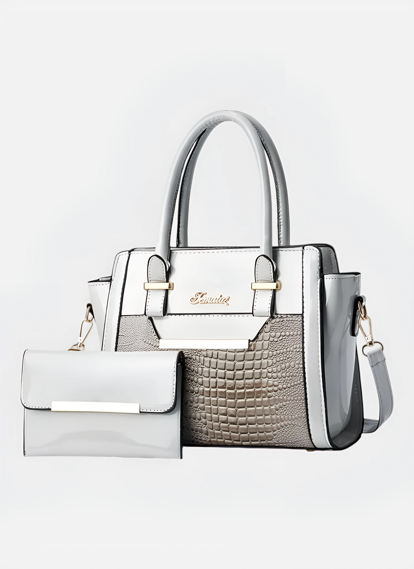 Saleni Handle Bag and Wallet Set