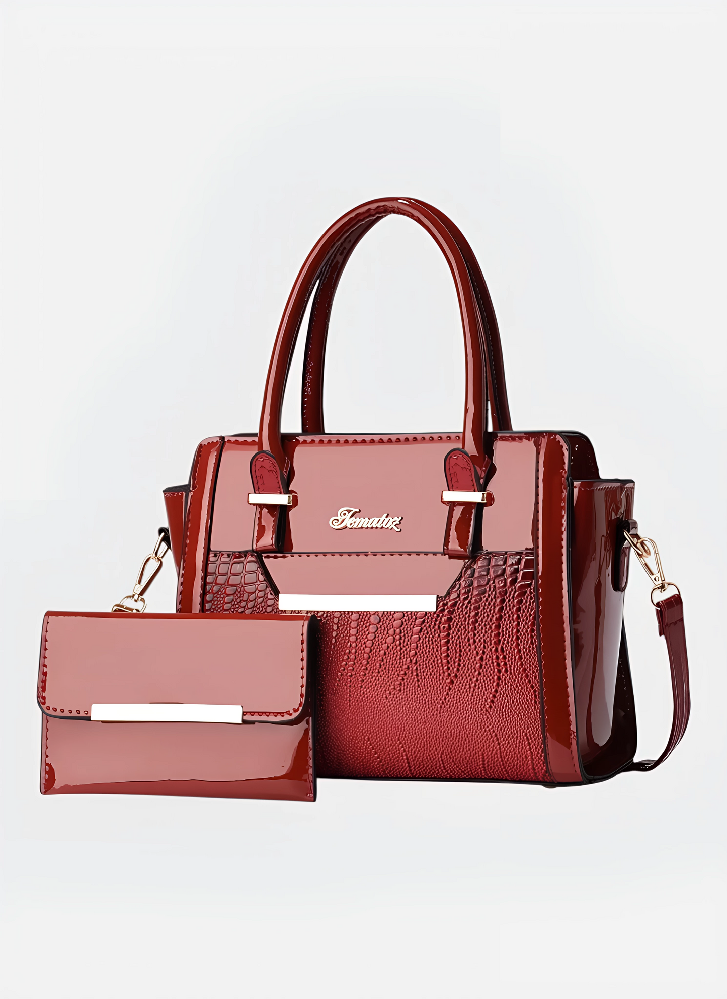 Saleni Handle Bag and Wallet Set