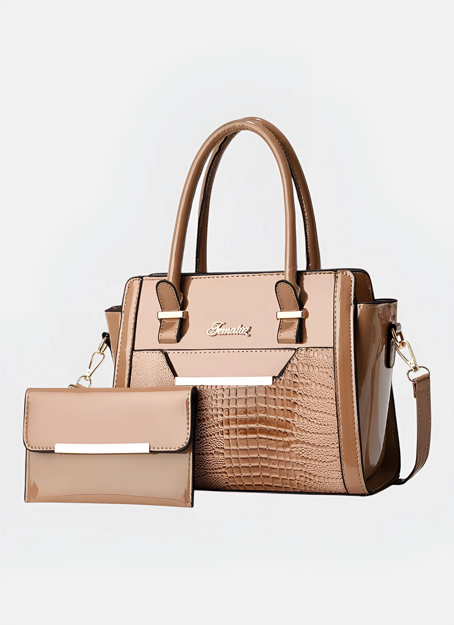 Saleni Handle Bag and Wallet Set