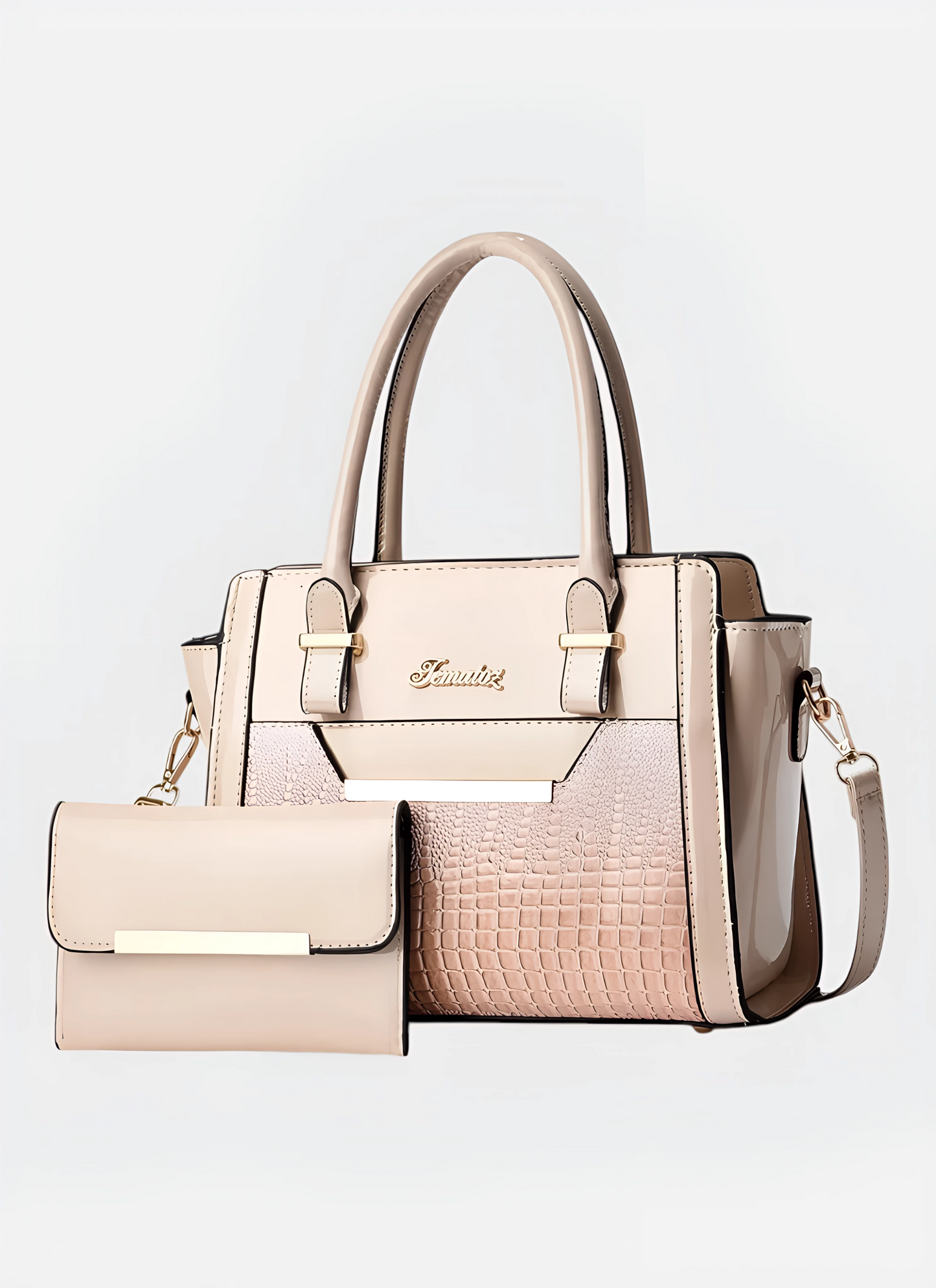 Saleni Handle Bag and Wallet Set