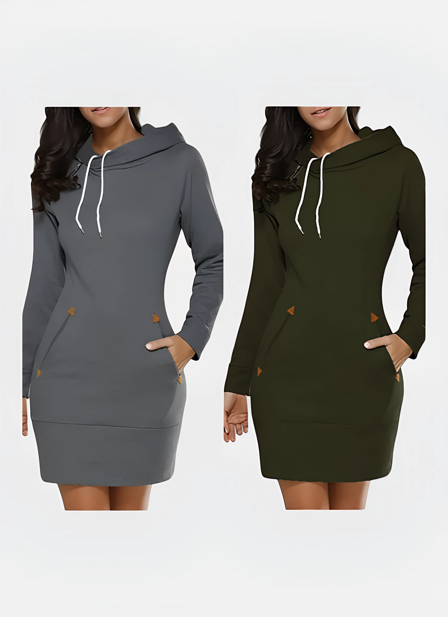 Urban Zip Hoodie Dress
