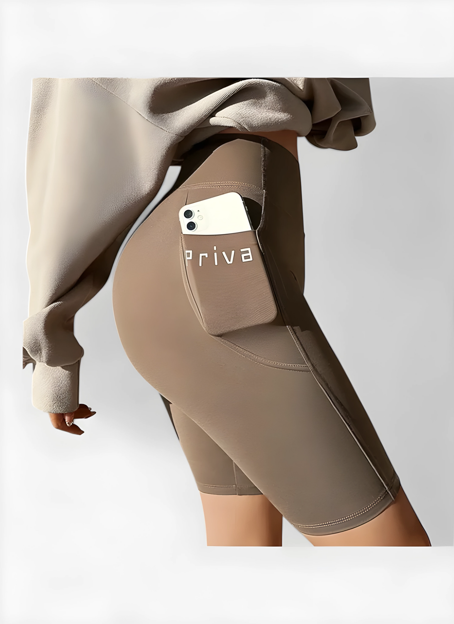 Saleni Sports Yoga Pocket Shorts