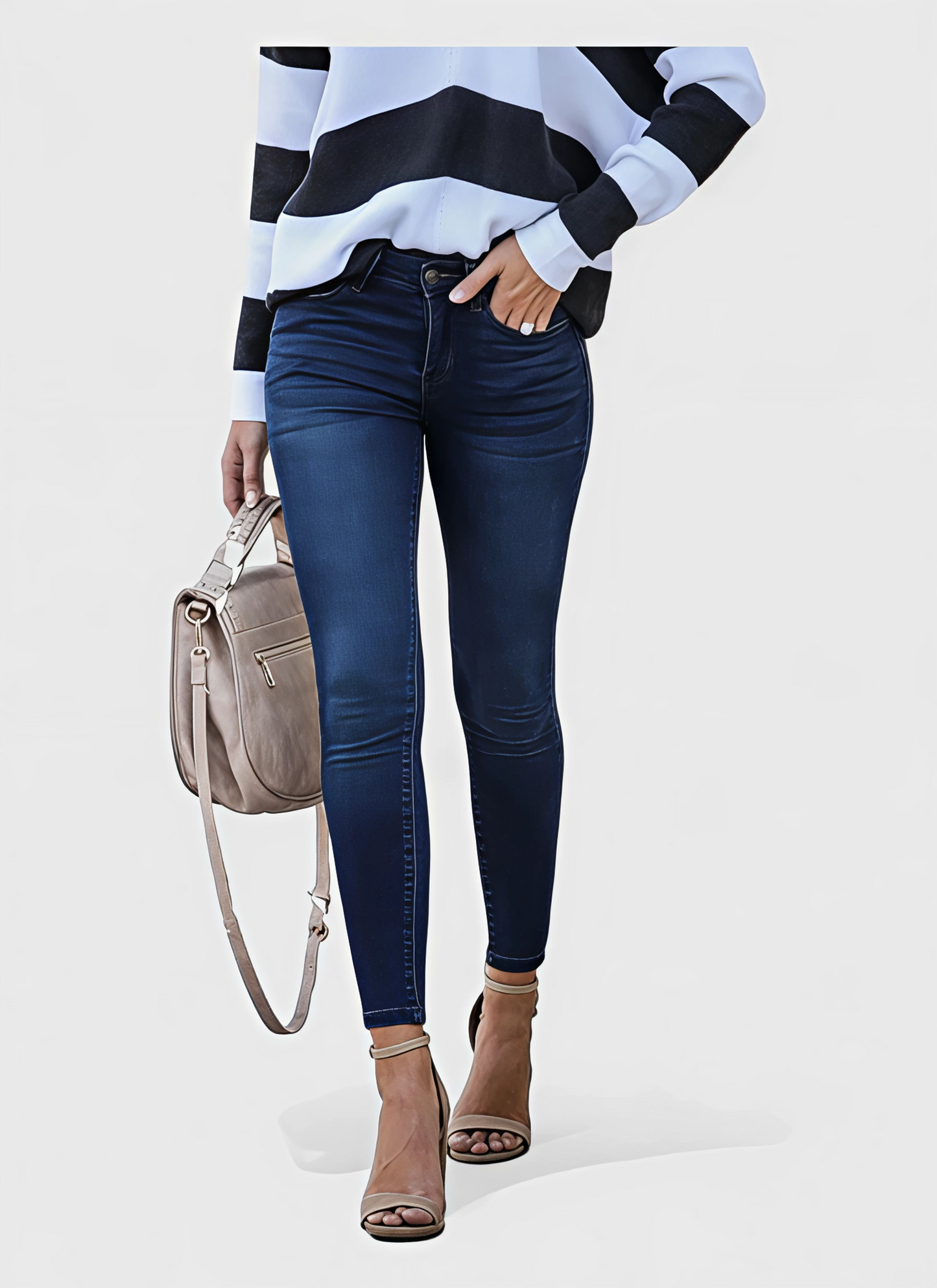 Saleni Skinny Denim Jeans