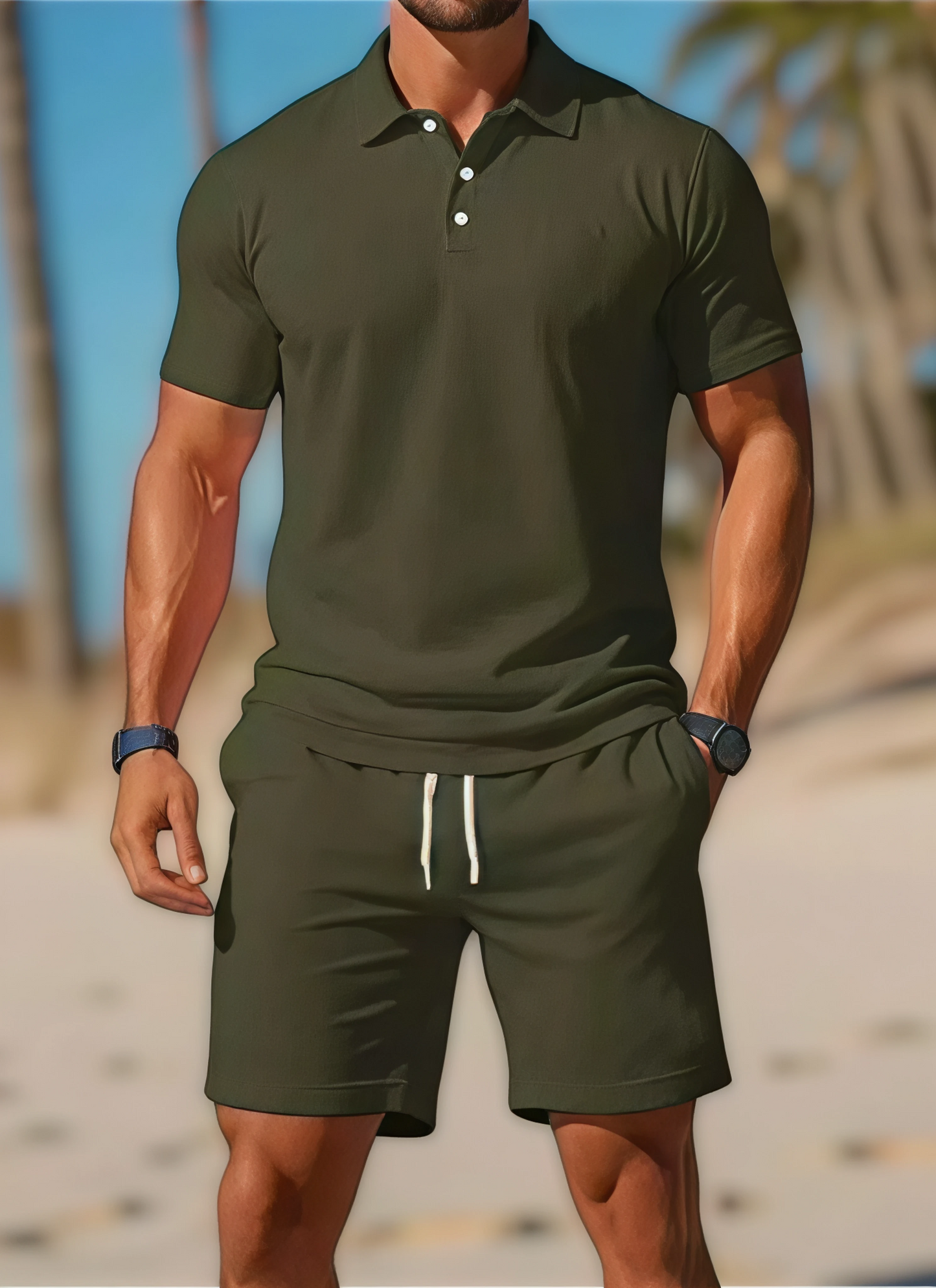 Lightweight Polo Mesh Set
