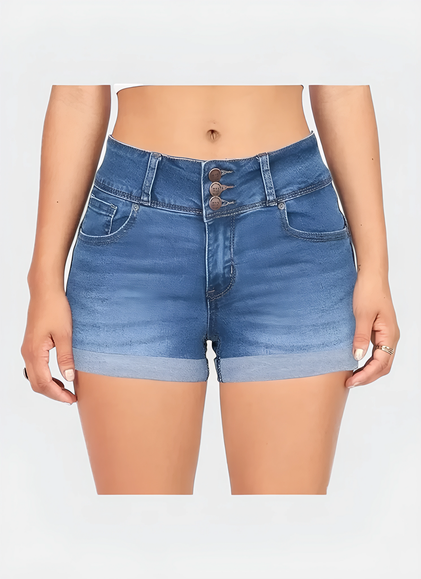 Saleni Versatile Street Denim Shorts