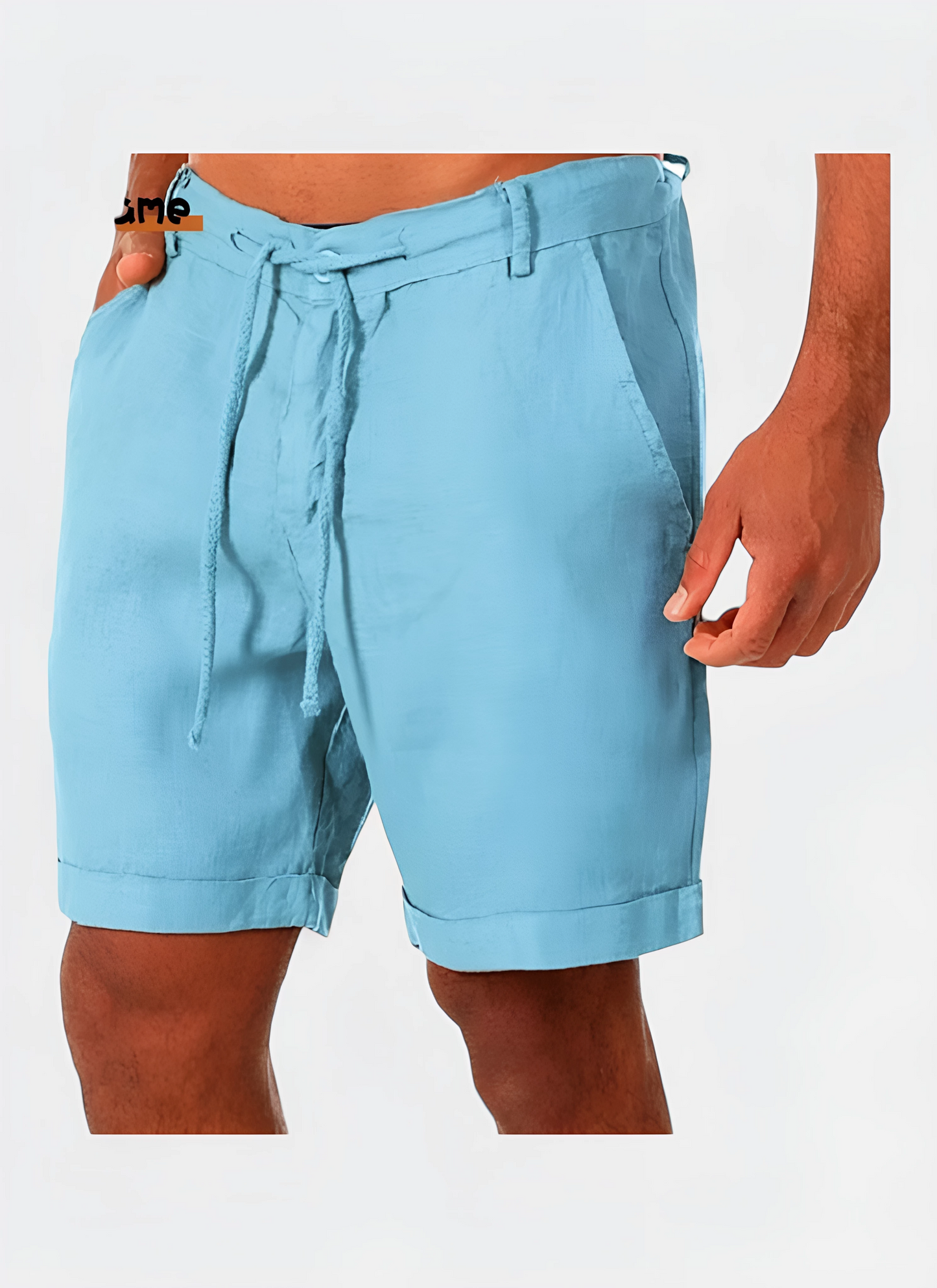 Saleni Cargo Cotton Zipper Shorts