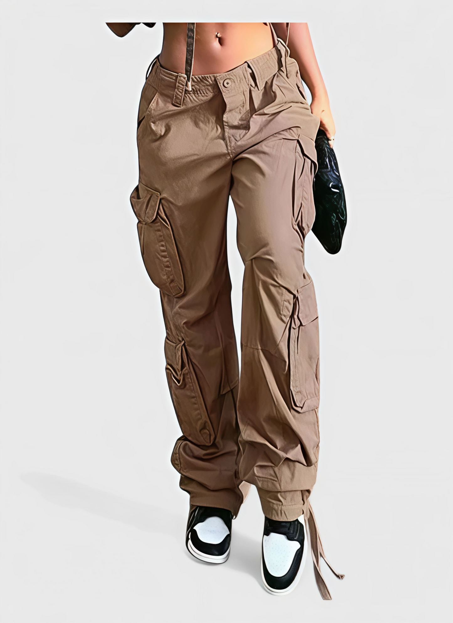 Saleni Hip Hop Style Denim Pants
