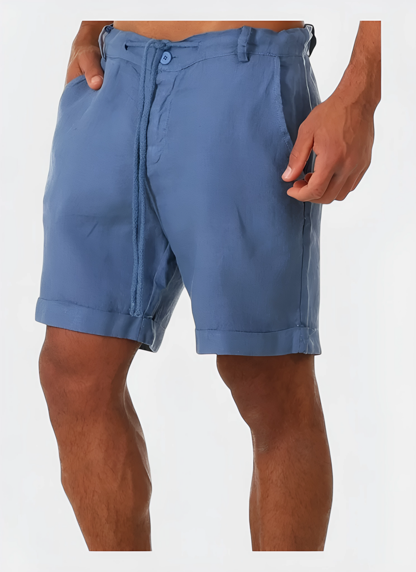 Saleni Cargo Cotton Zipper Shorts