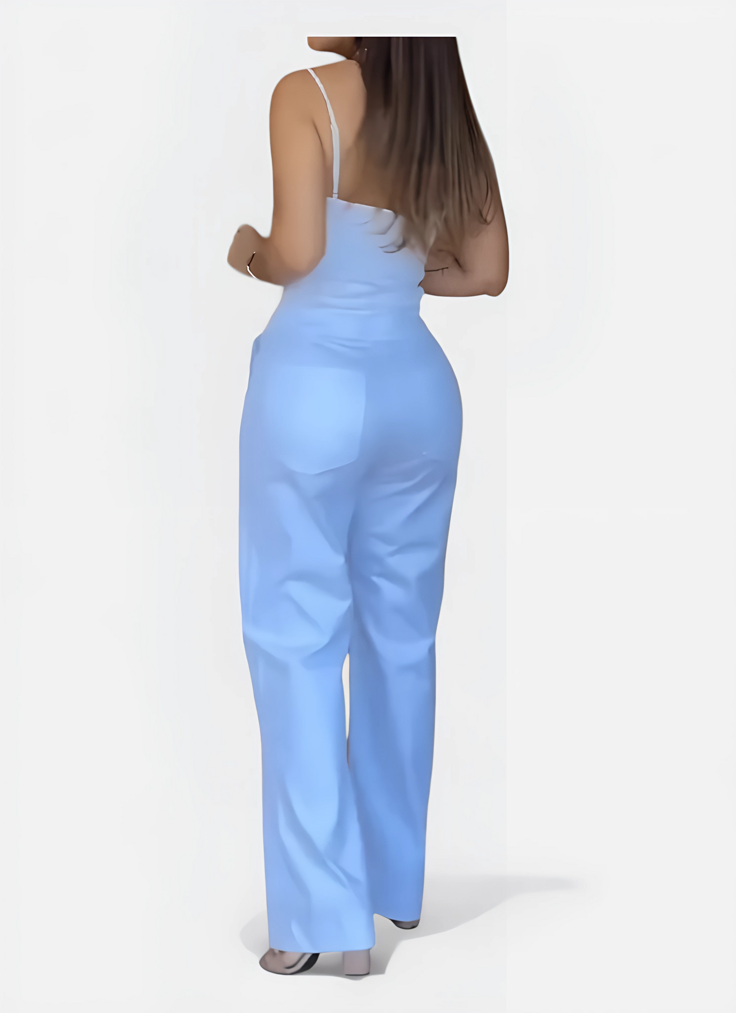 Saleni Fashion Suspender Jumpsuit