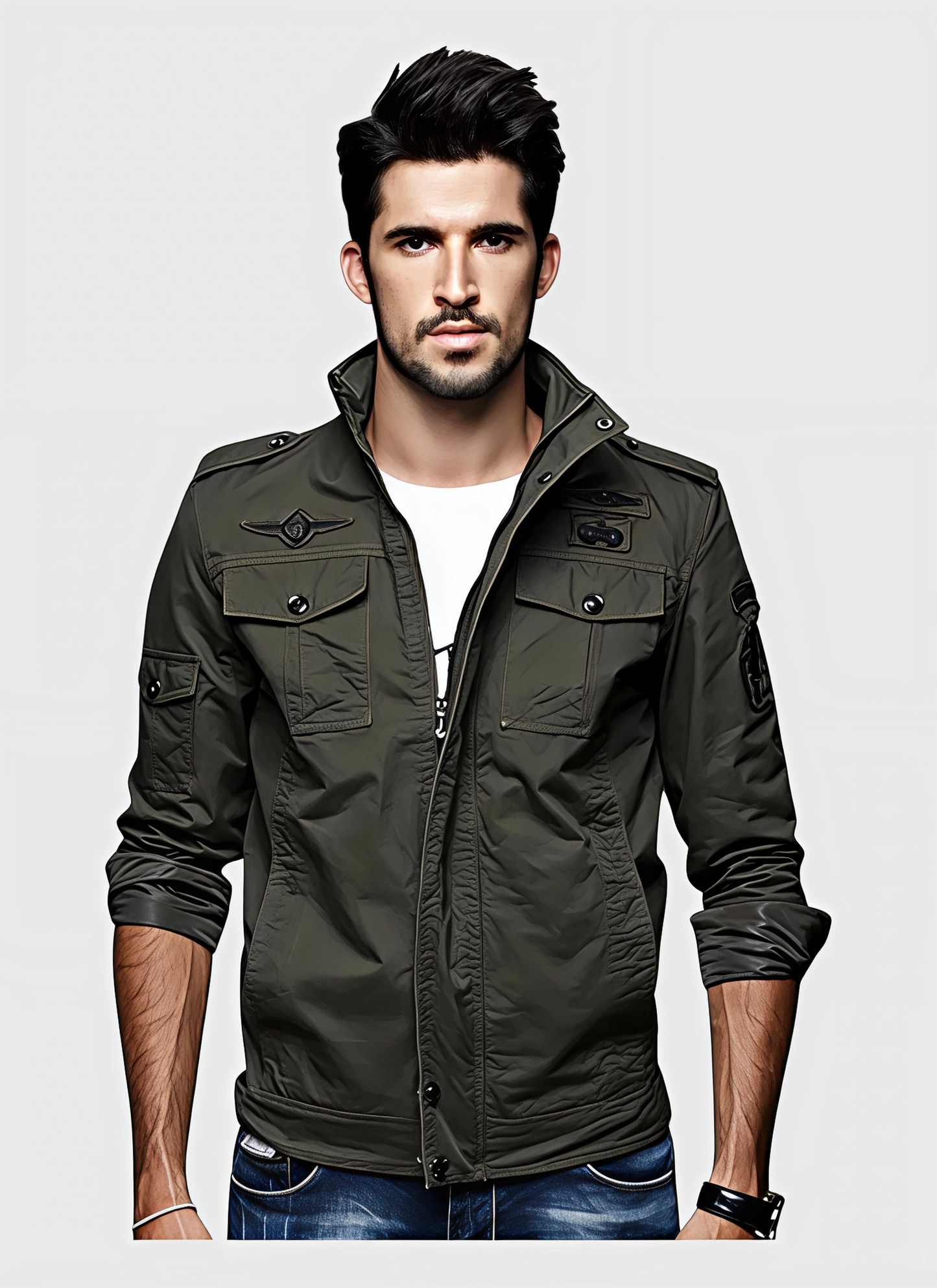 Saleni Military Air Force Jacket