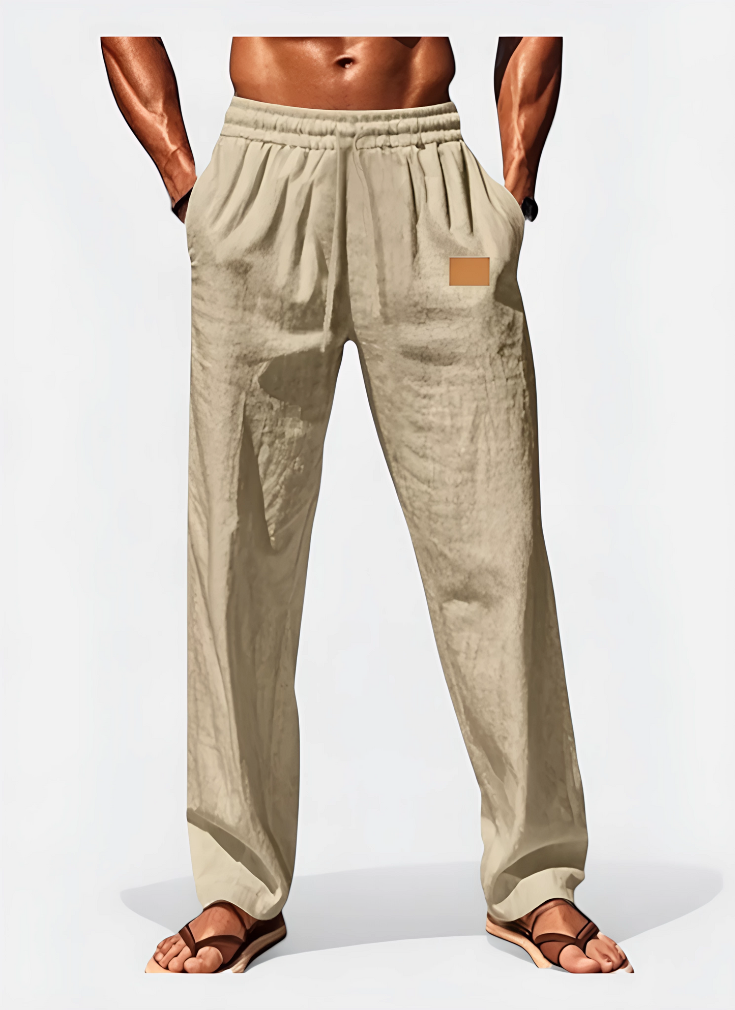 Saleni Drawstring Loose Pants