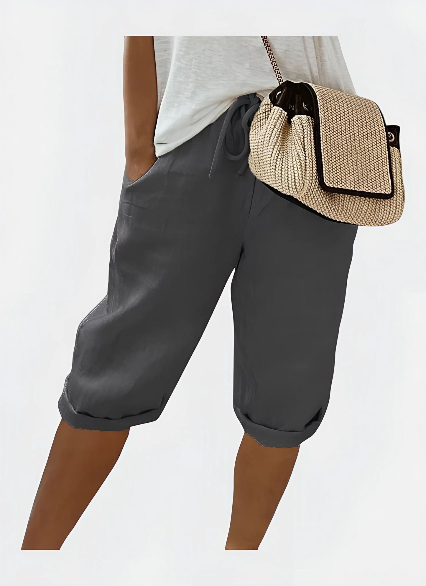 Saleni Knee-Length Vintage Pants