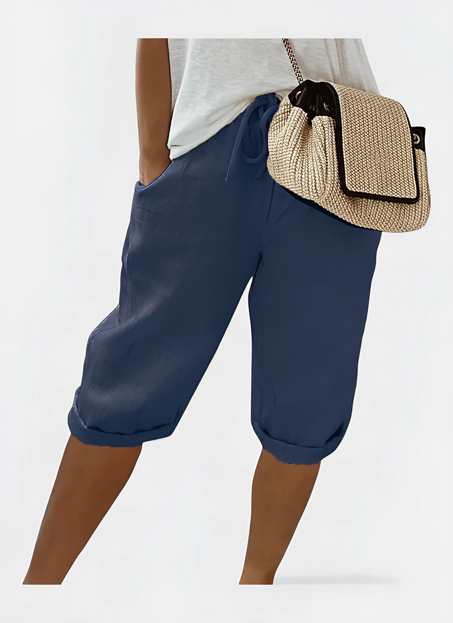 Saleni Knee-Length Vintage Pants