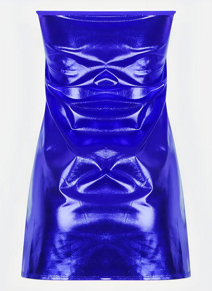 Saleni Sexy Wrap Chest Dress