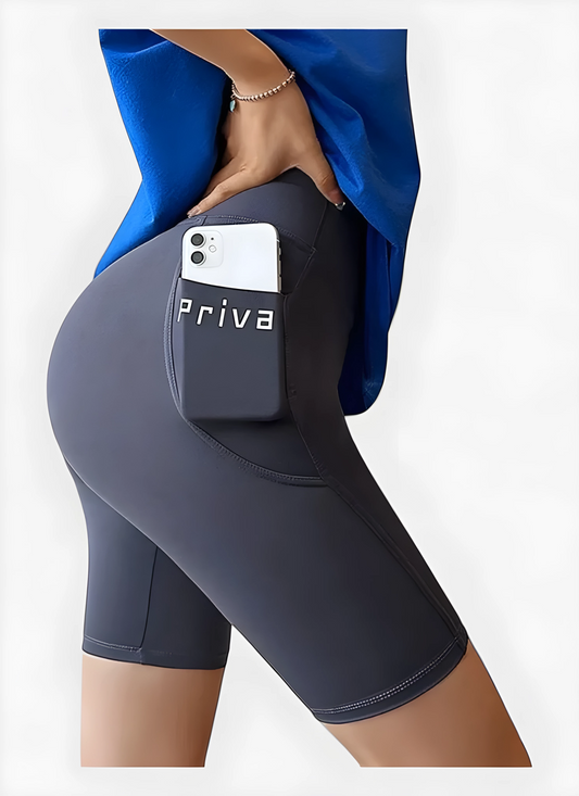 Saleni Sports Yoga Pocket Shorts
