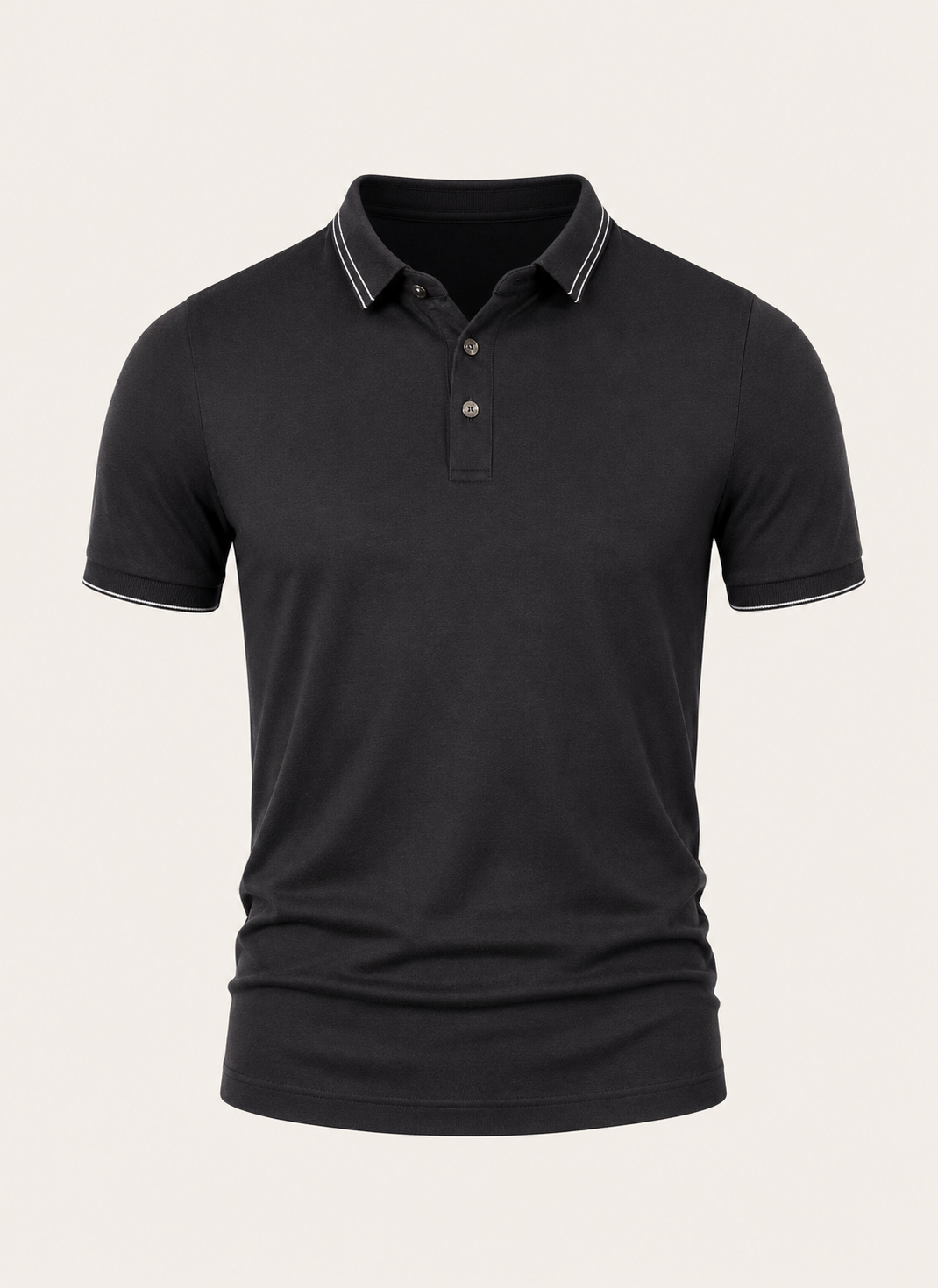 Obsidian Knit Polo