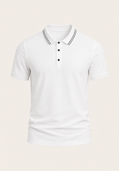 Obsidian Knit Polo