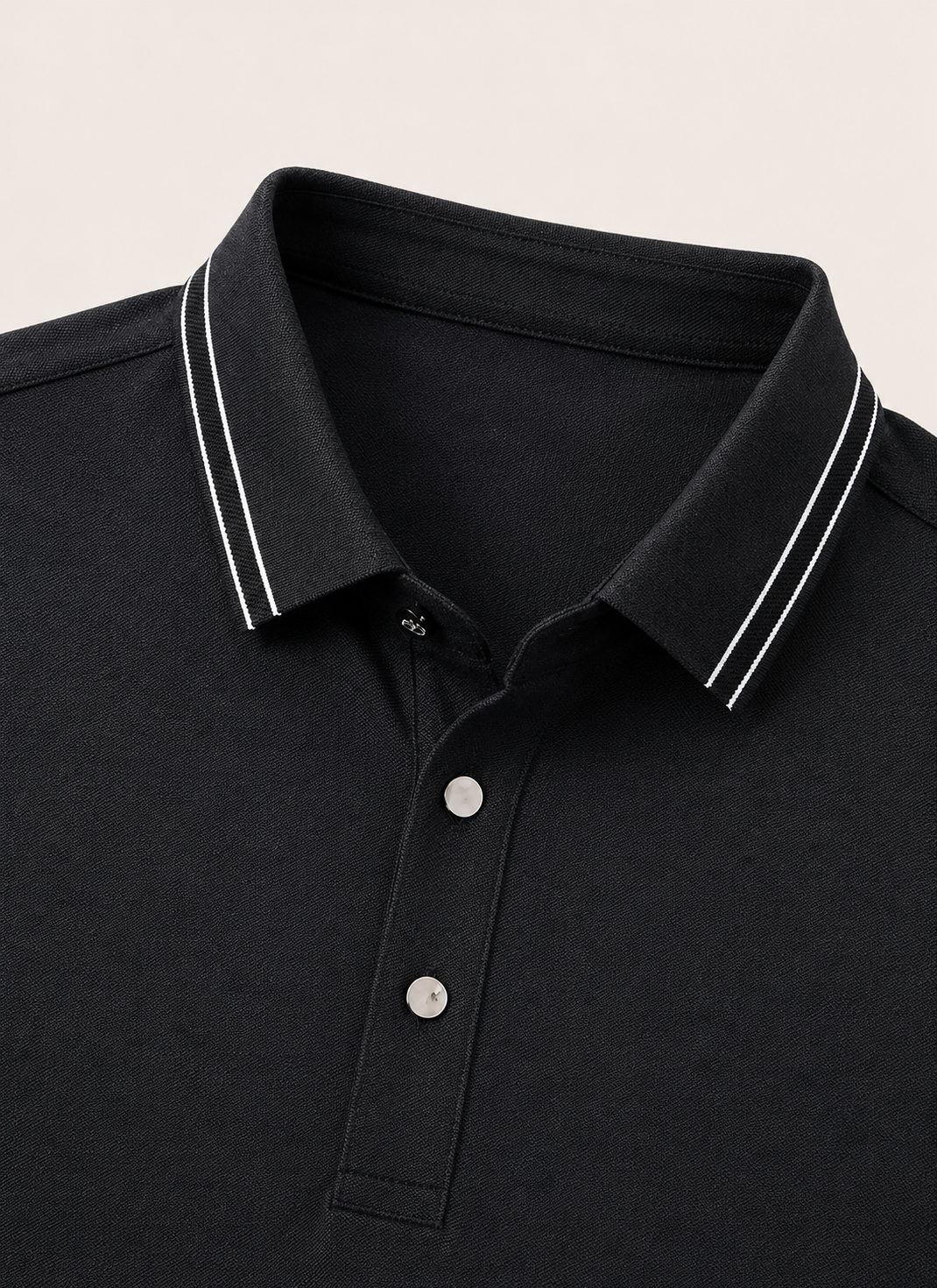 Obsidian Knit Polo