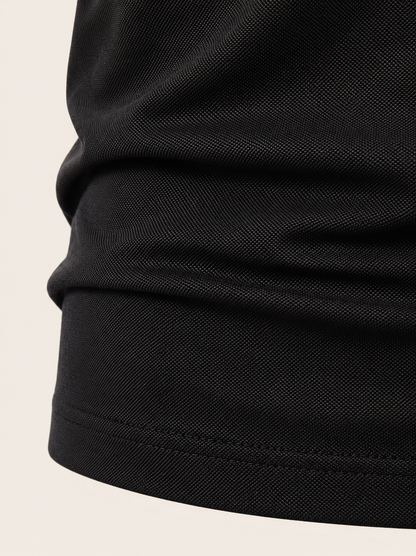 Obsidian Knit Polo