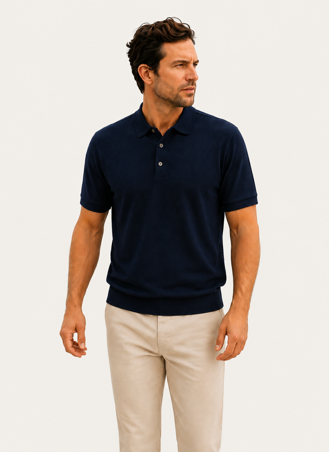 Navy Windsor Polo