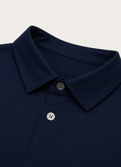 Navy Windsor Polo