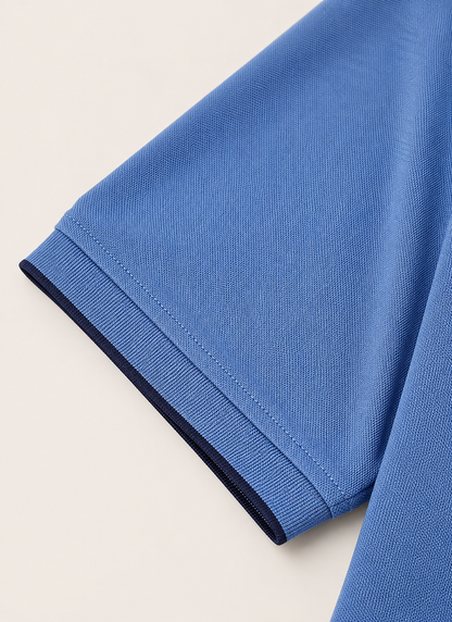 Azurre Quarter Zip Polo