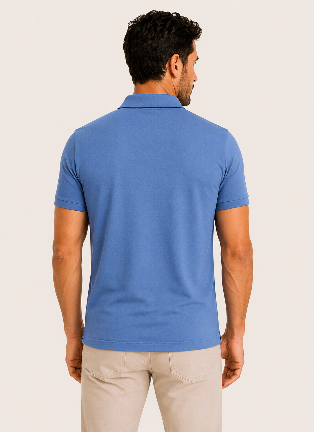 Azurre Quarter Zip Polo