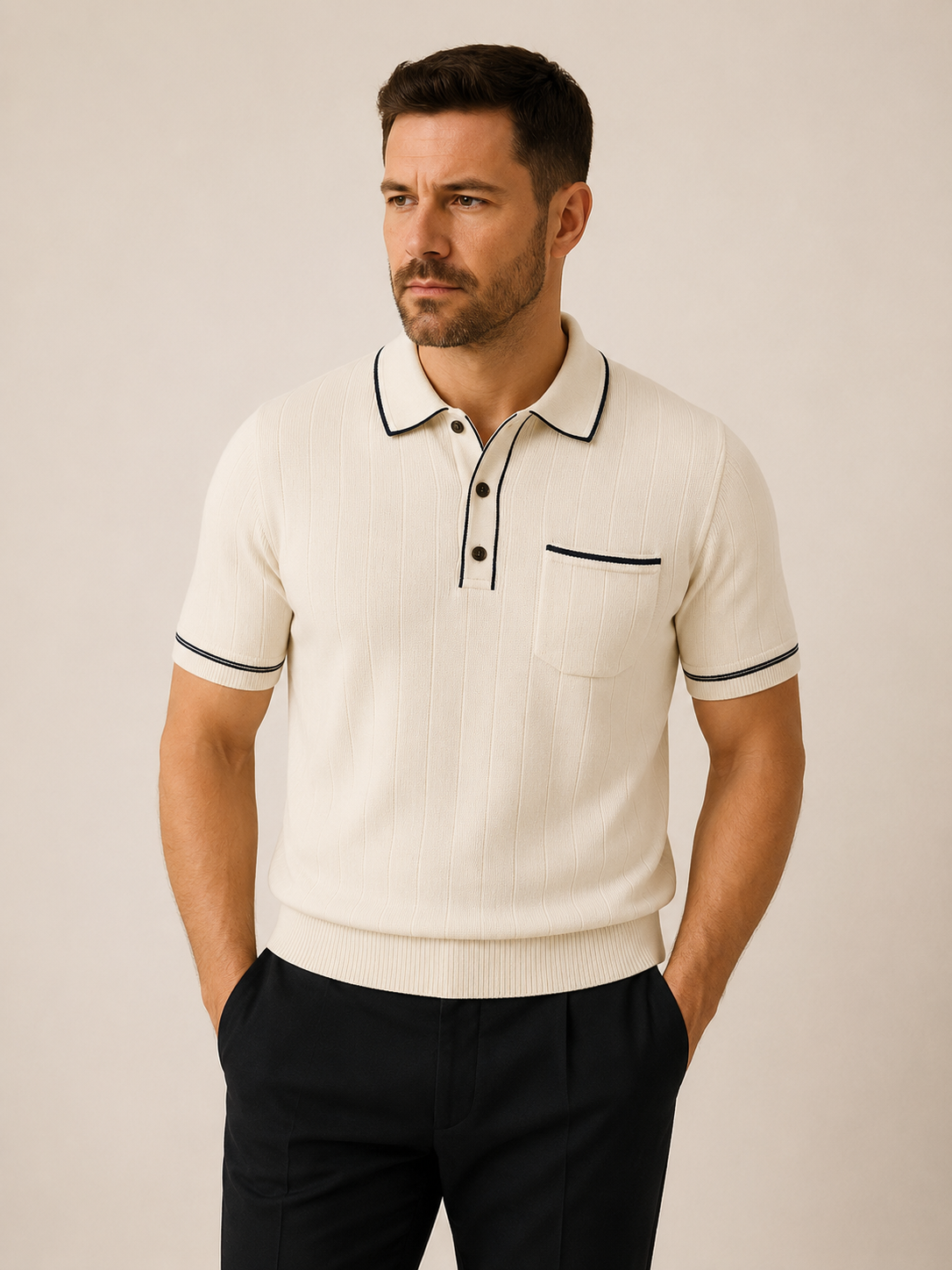 Old Money Knit Polo