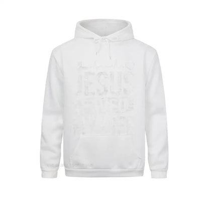 Jesus Saved My Life Christian Hoddie Print