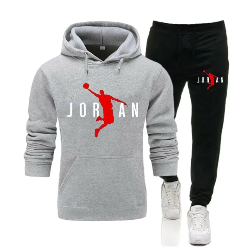 fall winter tracksuit hoodie pants 2pcs sets suit