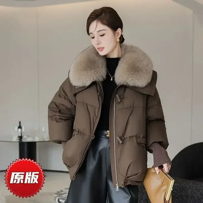 2025 Winter Brown Down Jacket