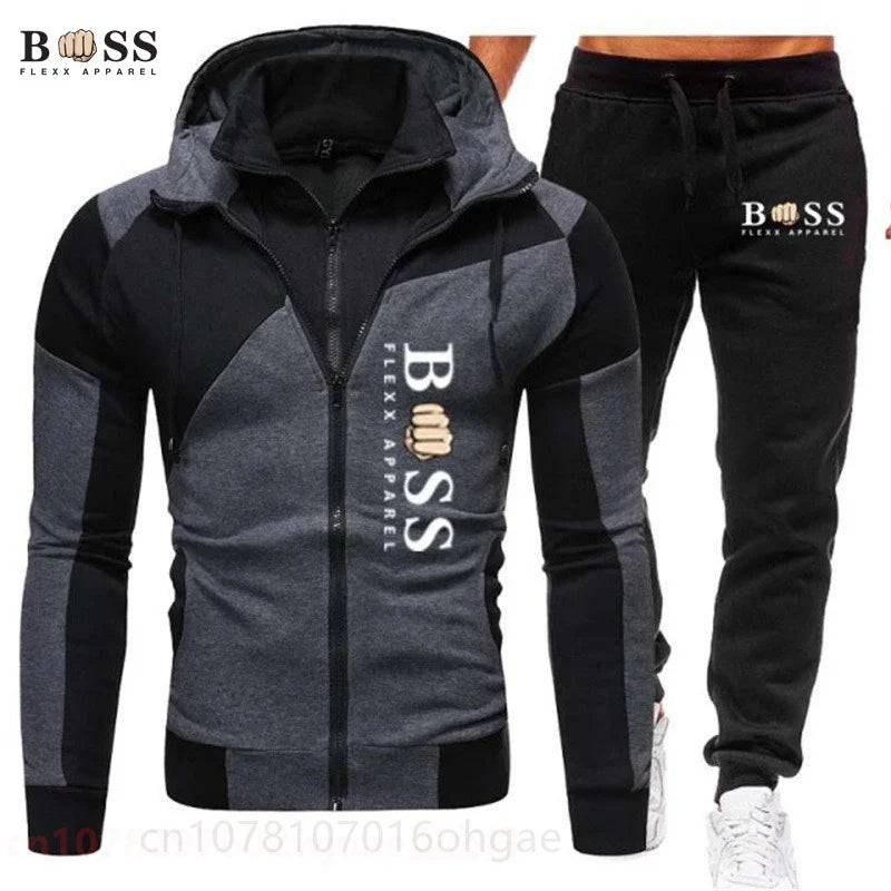 jacket tracksuit casual sports suit  set