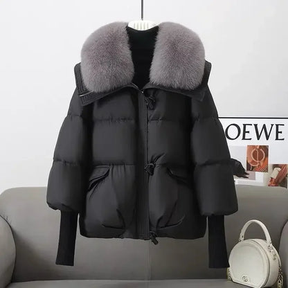 2025 Winter Brown Down Jacket