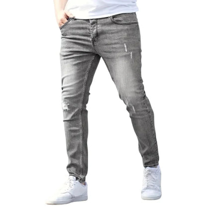 Casual Skinny Pants Stretch Denim