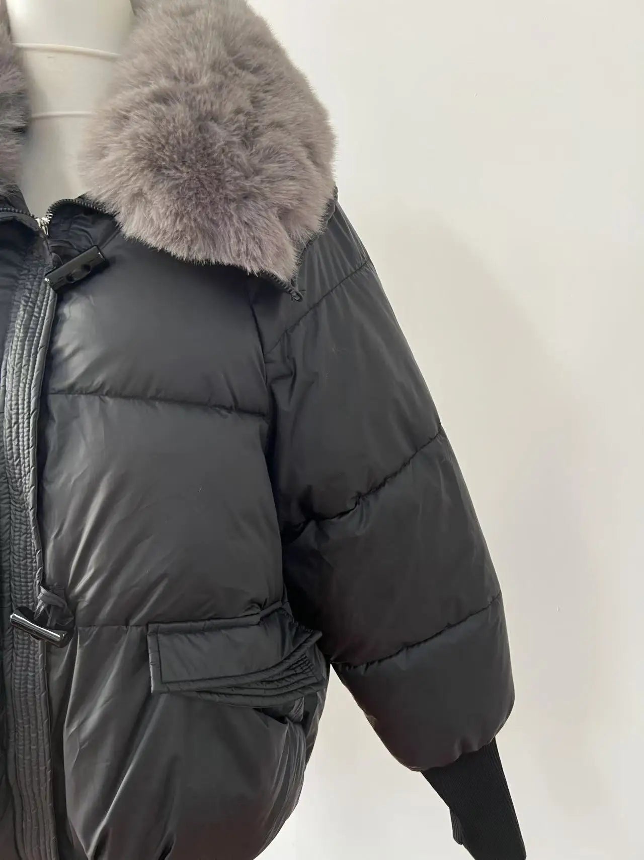 2025 winter brown down jacket