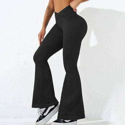 Fitness Women Sexy Slim Flared Yoga/Gym Pants