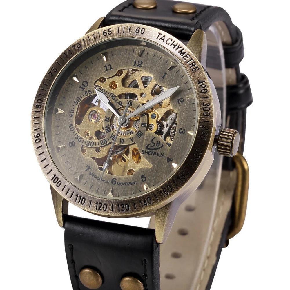 luxury automatic mechanical watch tourbillon