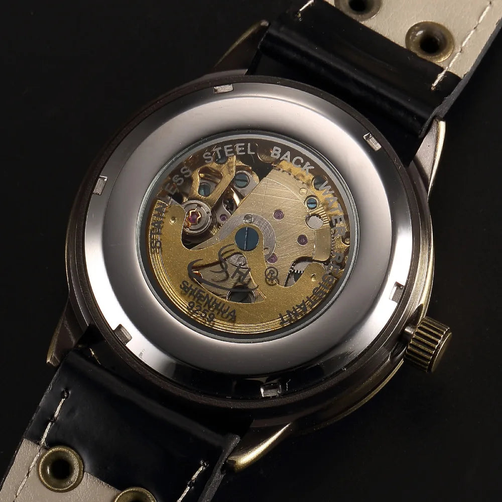 luxury automatic mechanical watch tourbillon