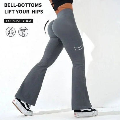 Fitness Women Sexy Slim Flared Yoga/Gym Pants