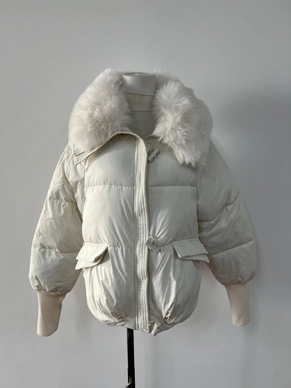 2025 Winter Brown Down Jacket