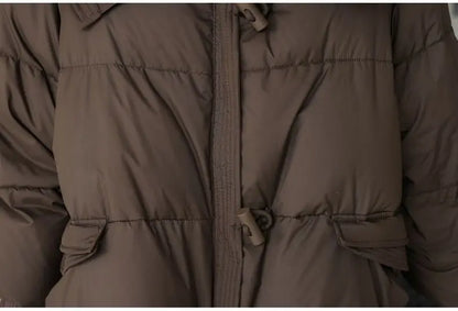 2025 Winter Brown Down Jacket