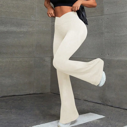 Fitness Women Sexy Slim Flared Yoga/Gym Pants