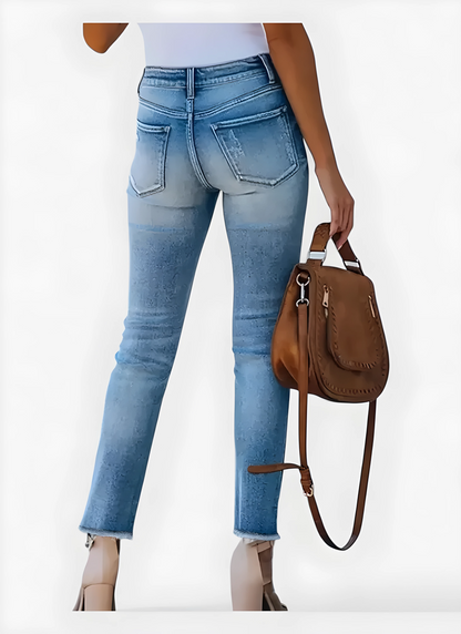 Saleni Skinny Cropped Jeans