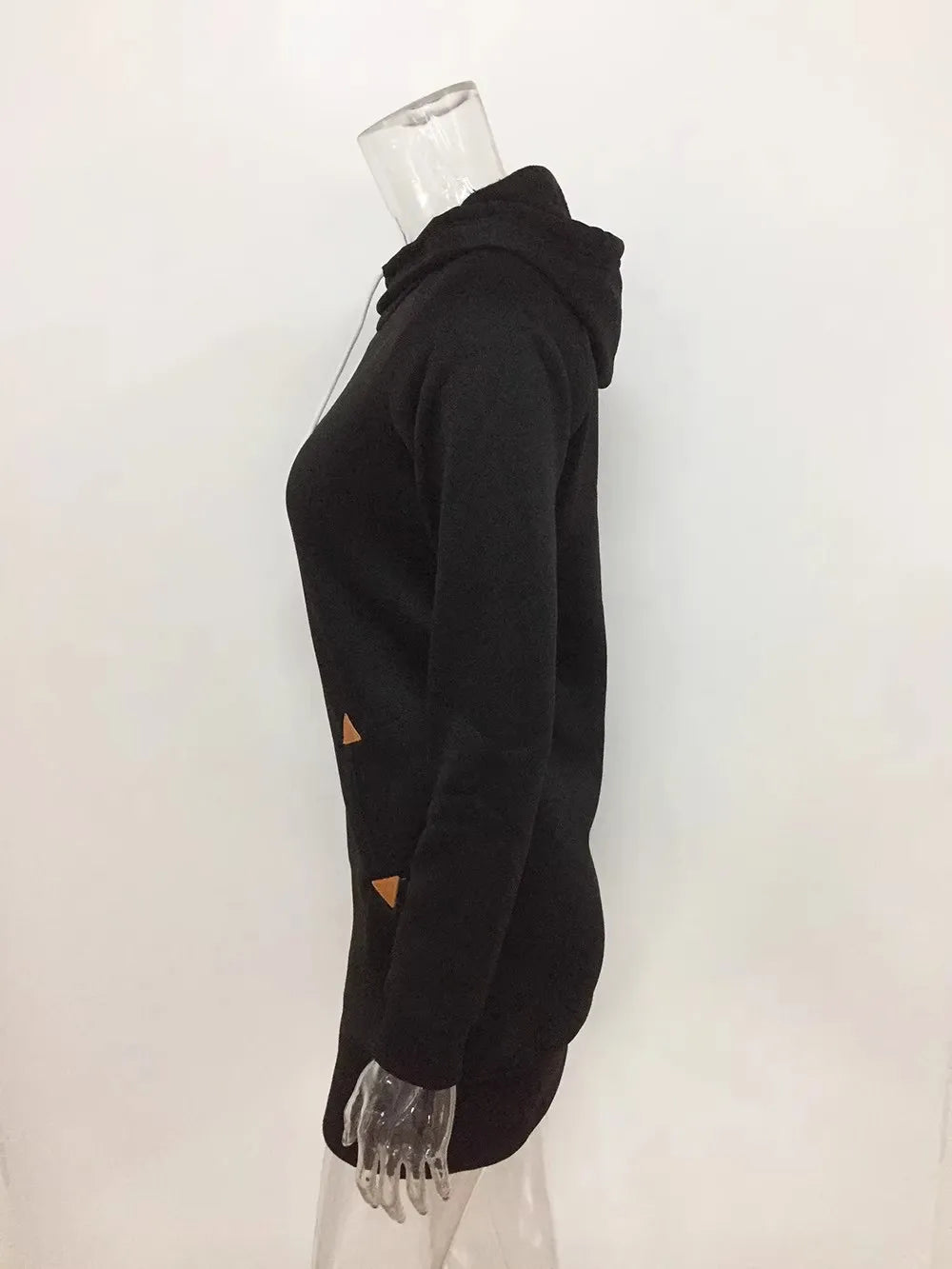 women's dresses hot selling hooded zipper pullover