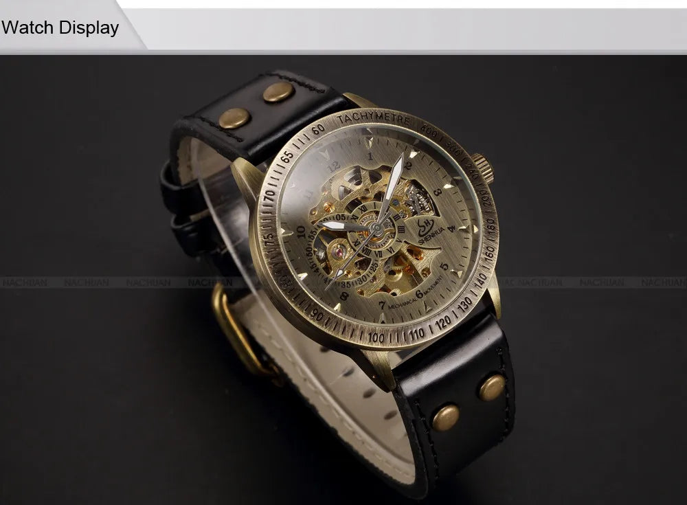 luxury automatic mechanical watch tourbillon