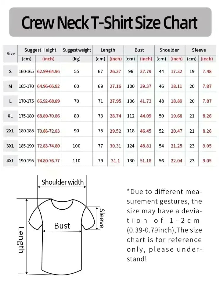 personality pattern printed cotton t-shirt man fashion couple clothes personalized pattern short sleeve crew neck high quality