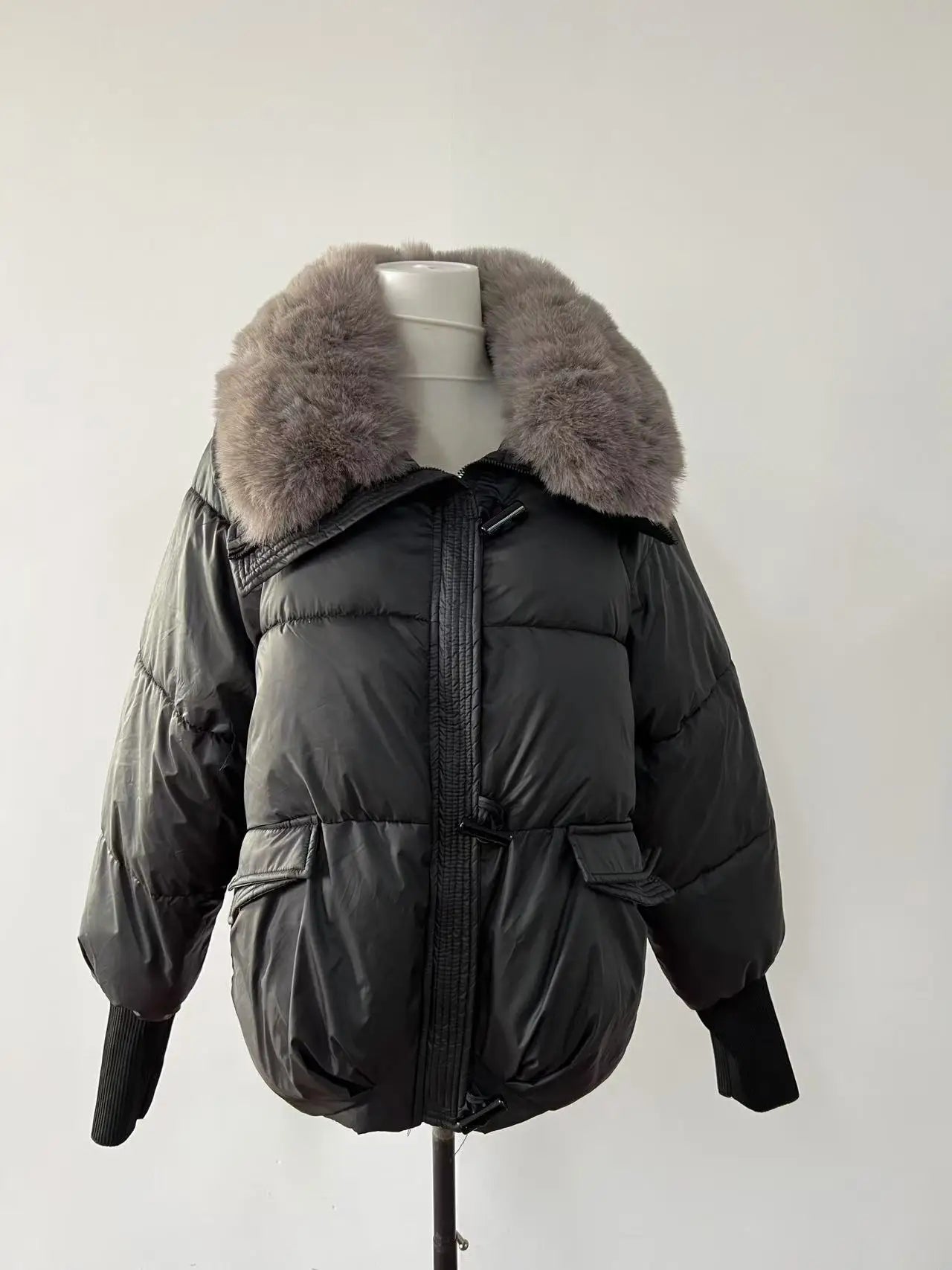 2025 winter brown down jacket