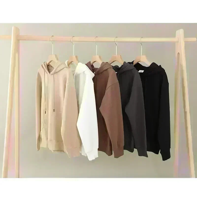 crew neck sweater casual loose cotton long sleeve