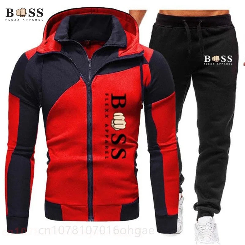 jacket tracksuit casual sports suit  set