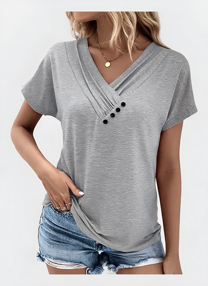Summer V-Neck T-Shirt